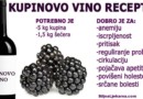 kupinovo vino recept Biljna Ljekarna